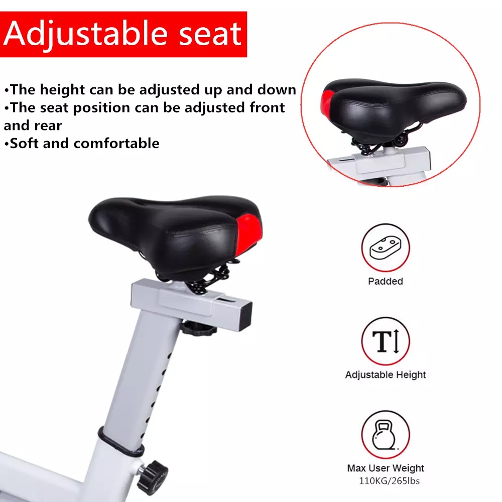 6kg Flywheel Stationary Spinning Cardio Exercise Bike