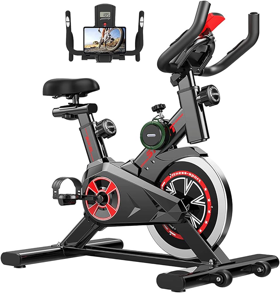 Stationary Spinning Cardio Exercise Bike
