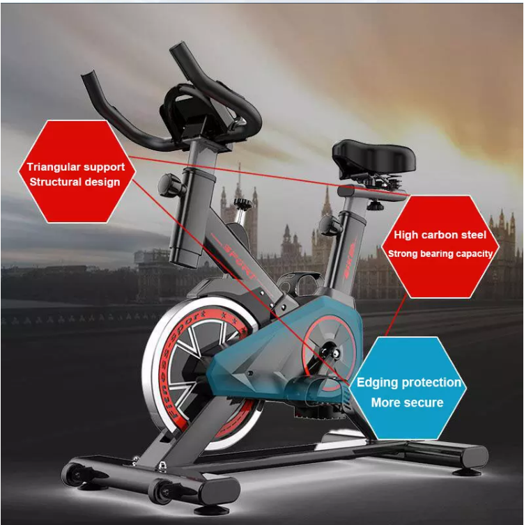 Stationary Spinning Cardio Exercise Bike
