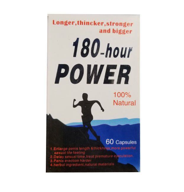 180 Hour Man Power Capsules