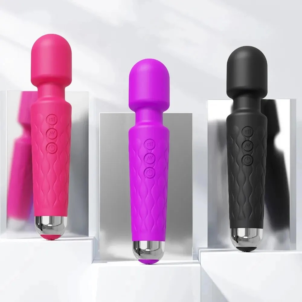 Rechargable Magic Wand Vibrator