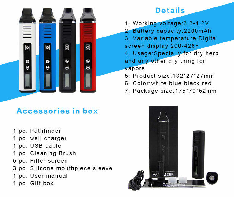 Anix Pathfinder Dry Herb Vaporizer
