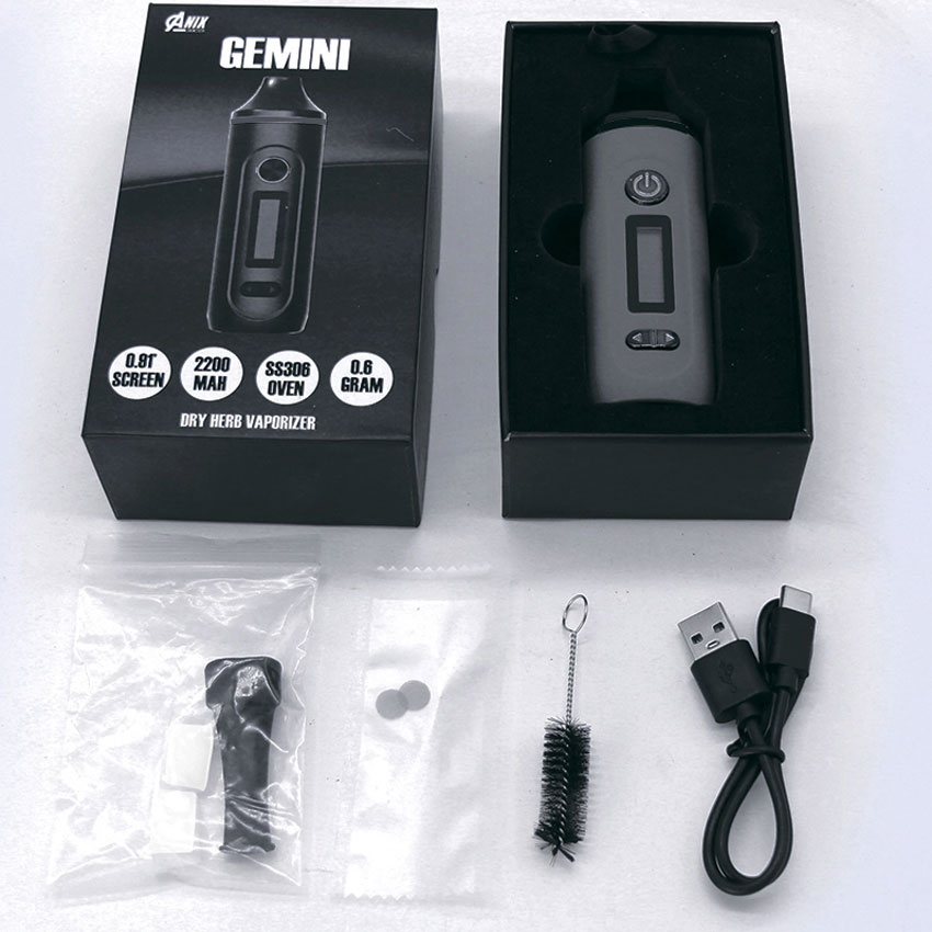 Anix Gemini Dry Herb Vaporizer